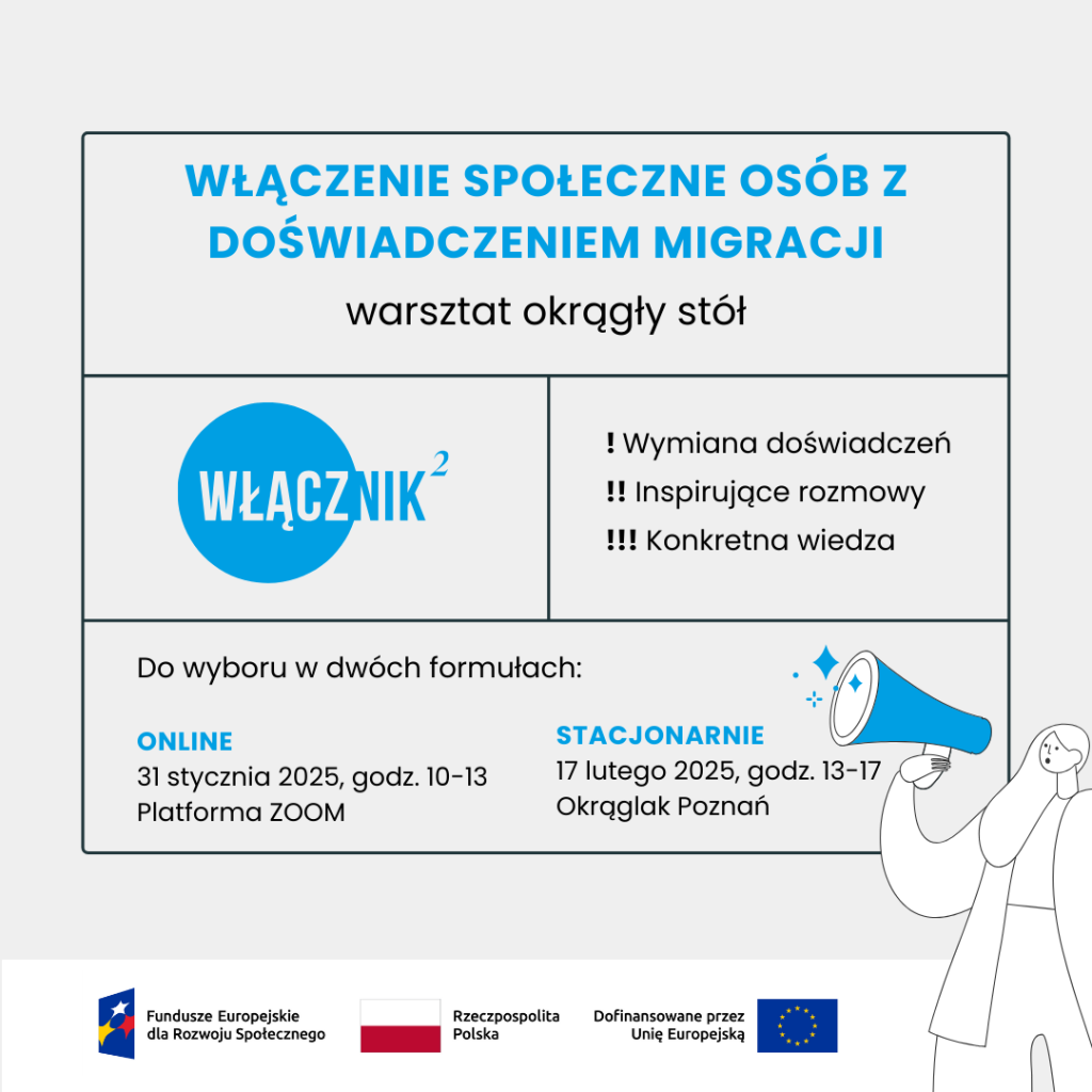 Tabela z informacjami dotyczącymi warsztatów okrągły stół: data, miejsce, nazwa.